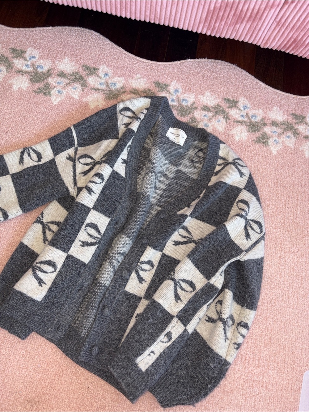 Women’s bow cardigan
